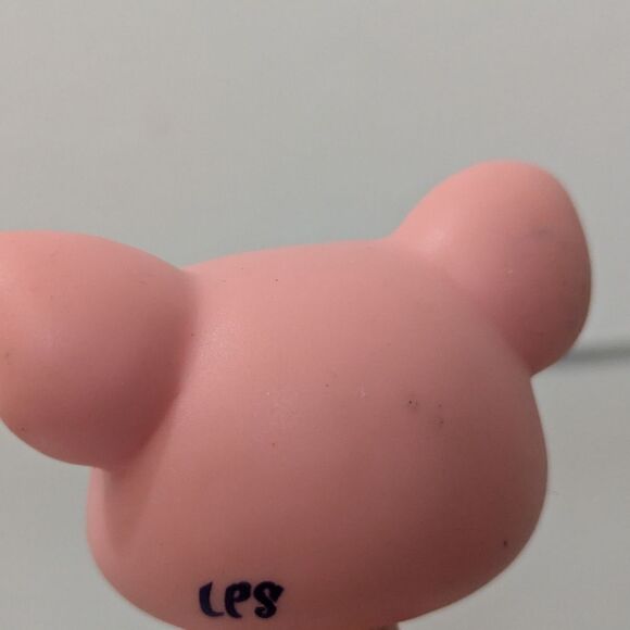 Littlest Pet Shop Pig #2205 Pink Peach Patch With Green Eyes LPS - Picture 6 of 9